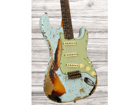 Fender Custom Shop Limited Edition 61 Strat Super Heavy Realic Sonic Blue 3-Color Sunburst Fender Custom Shop Limited Edition 61 Strat Super Heavy Realic Sonic Blue 3-Color Sunburst